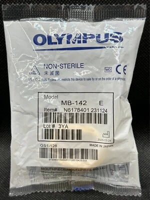 Nuevo OLYMPUS MB-142 Boquilla Bloque Mordida Reutilizable Sellada Foto 1 de 2