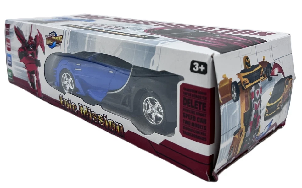 BCP Cool Transformation Kid's Radio Control One-Button Transforming Robot - Image 1 of 4