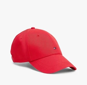 Tommy Hilfiger Unisex Baseball Cap Cotton On Summer Sale Red - Picture 1 of 2