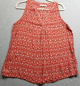 Blusa sin mangas Ava Christine para mujer mediana floral sin mangas primavera ligera - Imagen 1 de 10