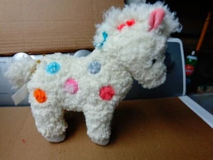MARY MEYERS ADORABLE FAB FUZZ CALLIOPE PONY PLUSH HORSE #55790 - Picture 1 of 5