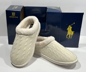 Polo Ralph Lauren Women’s Scuff Slipper - Size 10 - Picture 1 of 9