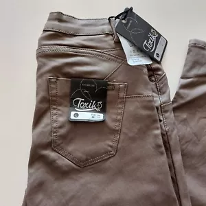 Toxik3 Coated Jeans Size 12 - Picture 1 of 6
