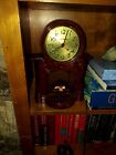 Preowned Vintage Midcentury Mastercraft Fireplace Electric Clock And Nightlight