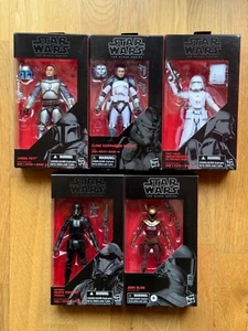 Star Wars Black Series Jango Fett, Wolffe, Zorii, FO Snowtrooper, Death Trooper - Picture 1 of 12