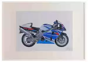 Suzuki TL1000R 1998 A3 enmarcado edición limitada impresión dibujo - Imagen 1 de 1