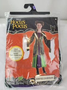 NEW Disney Hocus Pocus Winifred Sanderson Child XL 14-16 Costume 1 Pc Dress - Picture 1 of 5