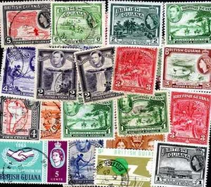 Guyane Britannique - British Guiana 50 timbres différents - Bild 1 von 1