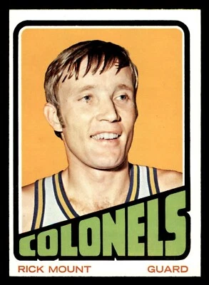 1972 Topps Basketball #237 Rick Mount EX/MT+ - Image 1 of 2
