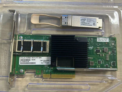 XL710-QSR1 Intel Ethernet Single Port 40GBE module QSFP+ Converged NIC Adapter - Image 1 of 4
