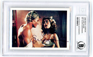Susan Sarandon 1980 Rocky Horror Picture Show #47 Rookie Autograph BAS Beckett