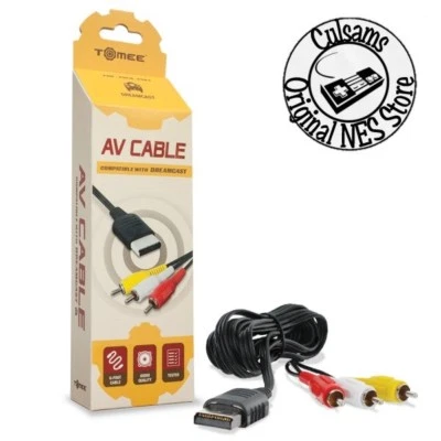 NEW Composite Video Output or AV Cable for Sega Dreamcast System Console - Image 1 of 4