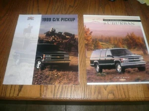 1999 Chevrolet C/K Pickup & Suburban Sales Brochures - 2 for 1 Price - Picture 1 of 10