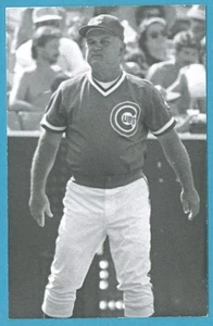 Don Zimmer (1984) Chicago Cubs Vintage Baseball Postcard PP00690 - Picture 1 of 2