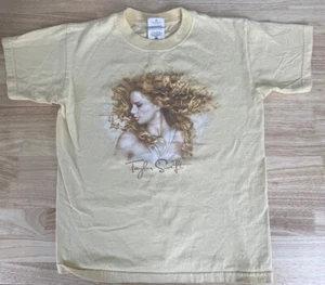 Taylor Swift Vintage Y2K Tee “Fearless” Tour Concert T-Shirt Sz Youth Medium - Picture 1 of 8