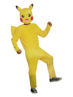 Disfraz Pokemon Pikachu Niño L Grande 10-12 Halloween - NUEVO Disfraz Marca Foto 1 de 4