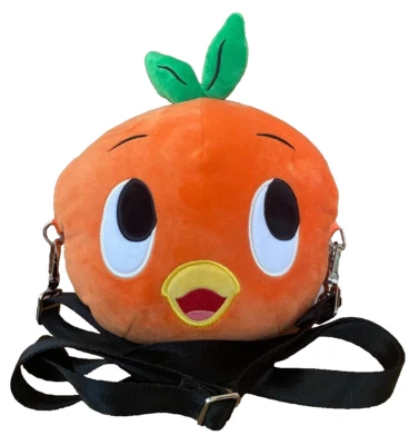 Nuevo Disney World 50 Aniversario Harveys Naranja Pájaro Redondo Bandolera Cartera Foto 1 de 4