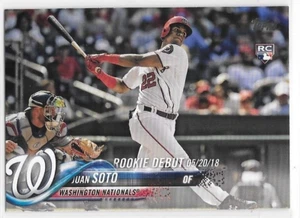 2018 Topps Update Juan Soto RC Rookie debutto #US104 - Foto 1 di 2