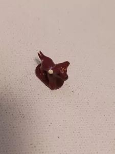 Vintage Polly Pocket Dinnertime Ring Case Dog Figure 1991 - Picture 1 of 4