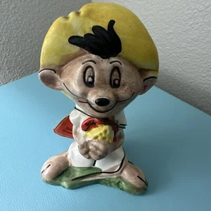 Speedy Gonzales Hand Painted Amaretto Bottle Looney Tunes Decanter Alpa, RARE - Picture 1 of 8