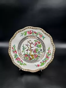 Antique Coalport China Indian Tree Dessert Plate 17.5cm Handpainted Excellent - Picture 1 of 10