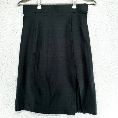 Mudo Collection Black Pleated Skirt Womens S Side Slit - Image 1 of 4