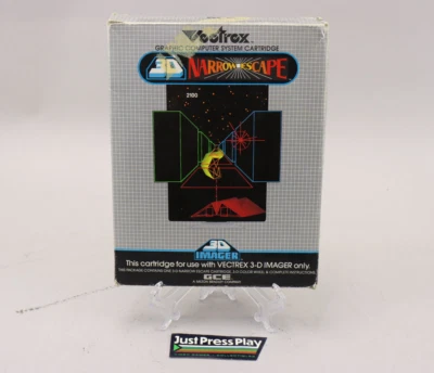 3D Narrow Escape GCE Vectrex 3D Imager Game, Box & Instructions Extremely Rare - Image 1 of 4