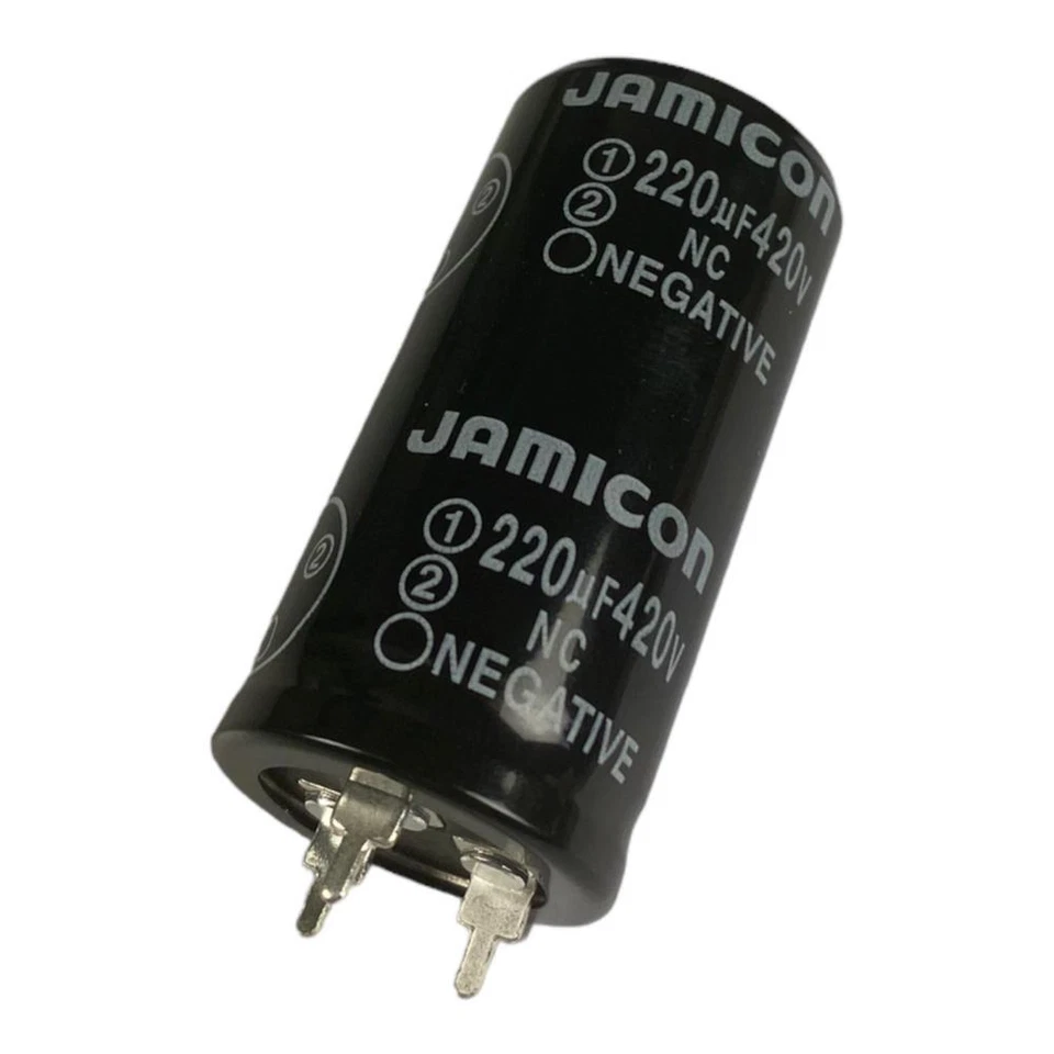 Kondensator 220UF/420V 0090319-2279 Jamicon 220uF 420V
