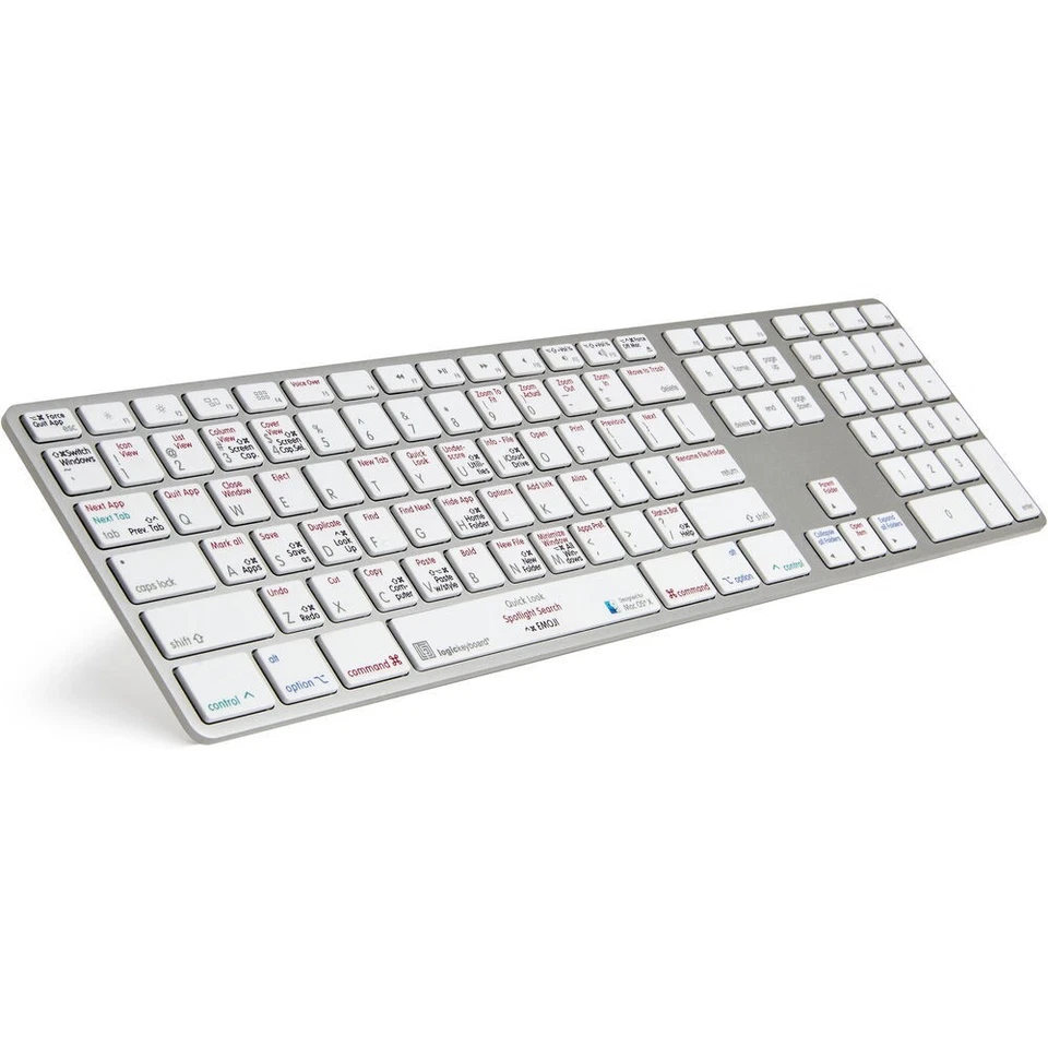 Logickeyboard Mac OSX Shortcut Apple Advance Line Keyboard - Image 1 of 1