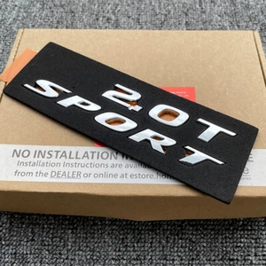 GENUINE FOR HONDA 2018 ACCORD 4DR SPORT REAR TRUNK 2.0T SPORT CHROME EMBLEM - Picture 1 of 5