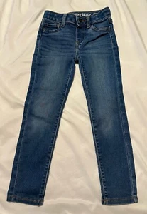 Girl's Jeans Jumping Beans Blue Jeans Jeggings Size 5T Adjustable Waist - Picture 1 of 9