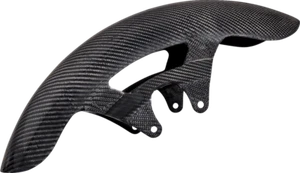 Arlen Ness Black Caf? Carbon Fiber 19" Front Fender 4 Harley 23-24 Touring - Picture 1 of 4