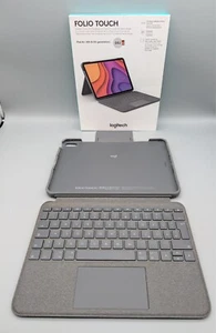 Logitech Folio Touch iPad Hülle Tastatur Trackpad Smart Connector iPad Air 4. Ge - Bild 1 von 9