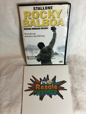Rocky Balboa DVD Widescreen 2007 Sylvester Stallone, Burt Young, Antonio Tarver