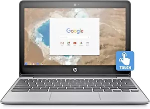 HP 11-v025wm Chromebook 11.6" HD Touchscreen N3060 1.6GHz 4GB RAM 16GB eMMC - Picture 1 of 3