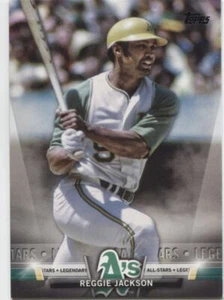 REGGIE JACKSON 2018 Topps Update TOPPS SALUTE - OAKLAND ATHLETICS - #S-4 - Picture 1 of 1