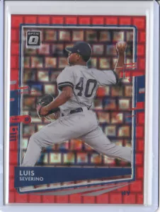 2020 Donruss Optic FOTL Pandora Rosso #104 Luis Severino - New York Yankees /79 - Foto 1 di 2