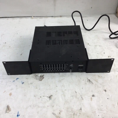 Biamp D60EQ 9-Band Graphic Equalizer *FOR PARTS* - Image 1 of 4