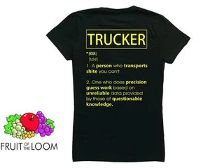 TRUCKERS T-SHIRT (funny) small to xxxl sizes - Picture 1 of 1