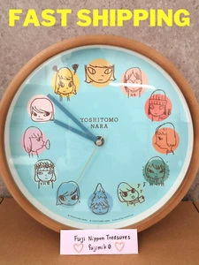 Yoshitomo Nara Y.N. Wall Clock with box Exhibition Official Japan New 2024 - Picture 1 of 15