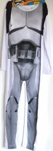 NEW Official Disney Storm Trooper Star Wars Light Bodysuit Night wear Size 4-5yr - Picture 1 of 3