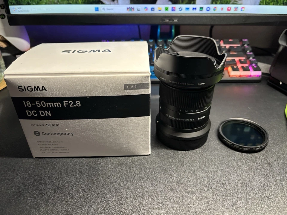 Sigma 18-50 mm F2.8 DC DN | Obiettivo contemporaneo per attacco Canon RF   - Immagine 1 di 4