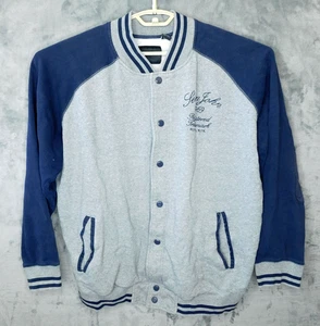 Sean John Jacket Mens 3XL XXXL Fleece Football Varsity Athletic Track Coat - Picture 1 of 13