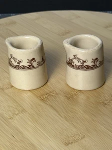 Vintage Mayer China Curtis 2" Stoneware Individual Creamer Beaver Falls PA USA - Picture 1 of 3