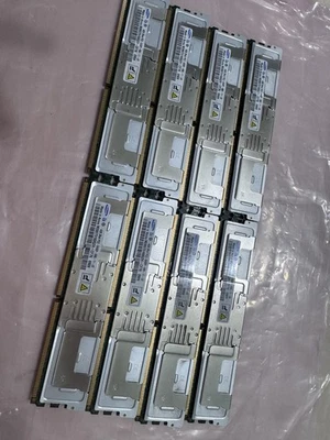 Memoria de servidor ECC Samsung 32 GB (8 x 4 GB) PC2-5300F DDR2-667 Mhz Foto 1 de 3