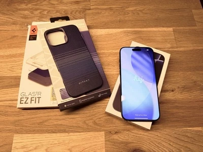 Apple iPhone 16 Pro Max 256 gb black titanium Apple Care und Zubehörpaket - Bild 1 von 4