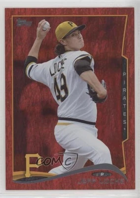 2014 Topps Red Hot Foil Jeff Locke #608 - Image 1 of 2