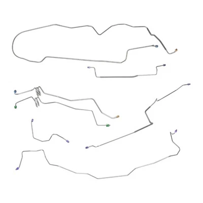 1984-87 Pontiac Grand Prix/2+2 Aero Coupe kit de linha de freio a disco elétrico 7 peças, - Imagem 1 de 4