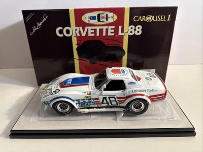 Карусель 1 #4602 Corvette L-88 1972 Sebring #48 John Greenwood 1:18 совершенно новый - Изображение 1 из 4