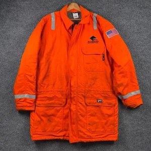 LAPCO FR Diamond Offshore Work Coat XL HRC 3 Flame Resistant Insulated Jacket - Bild 1 von 15